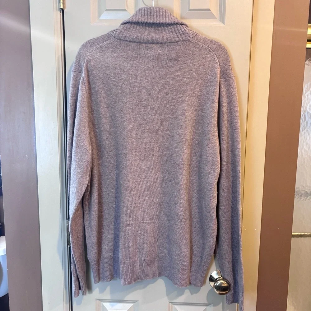 J. Crew Men's Oatmeal Shawl Collar Button Up Sweater XL New w/ Tags